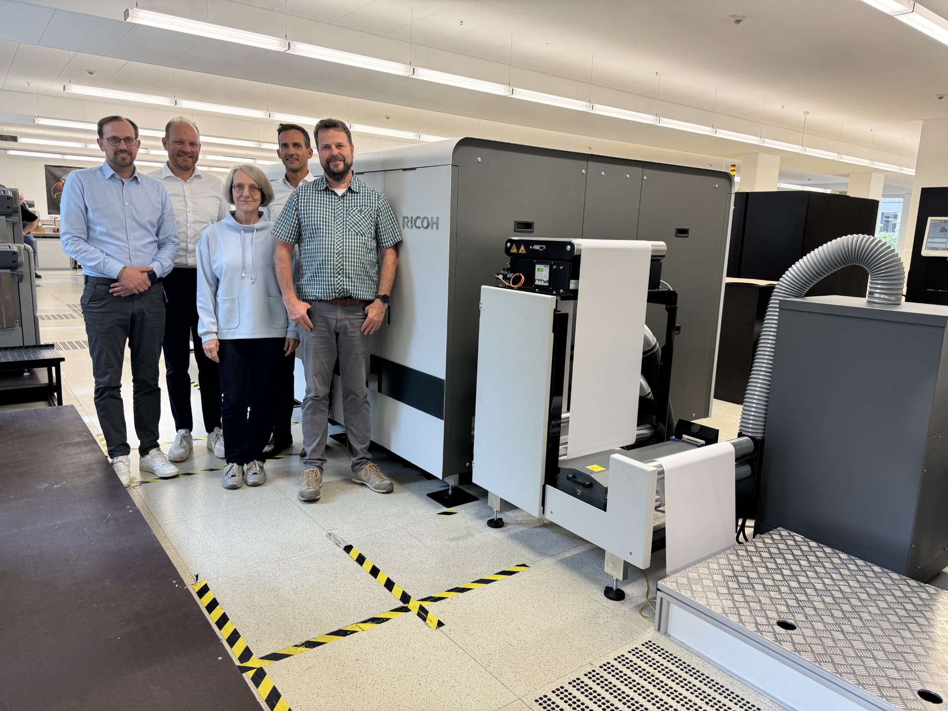 Blick vom Aasee auf die LVM-Gebäude