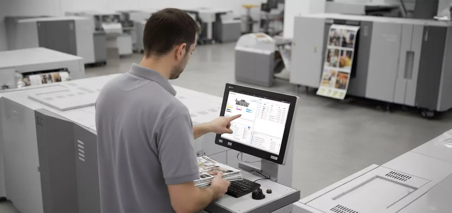 Standing Rico Printer Pro™ VC40000 | Continous Feed | Ricoh | Ricoh Schweiz