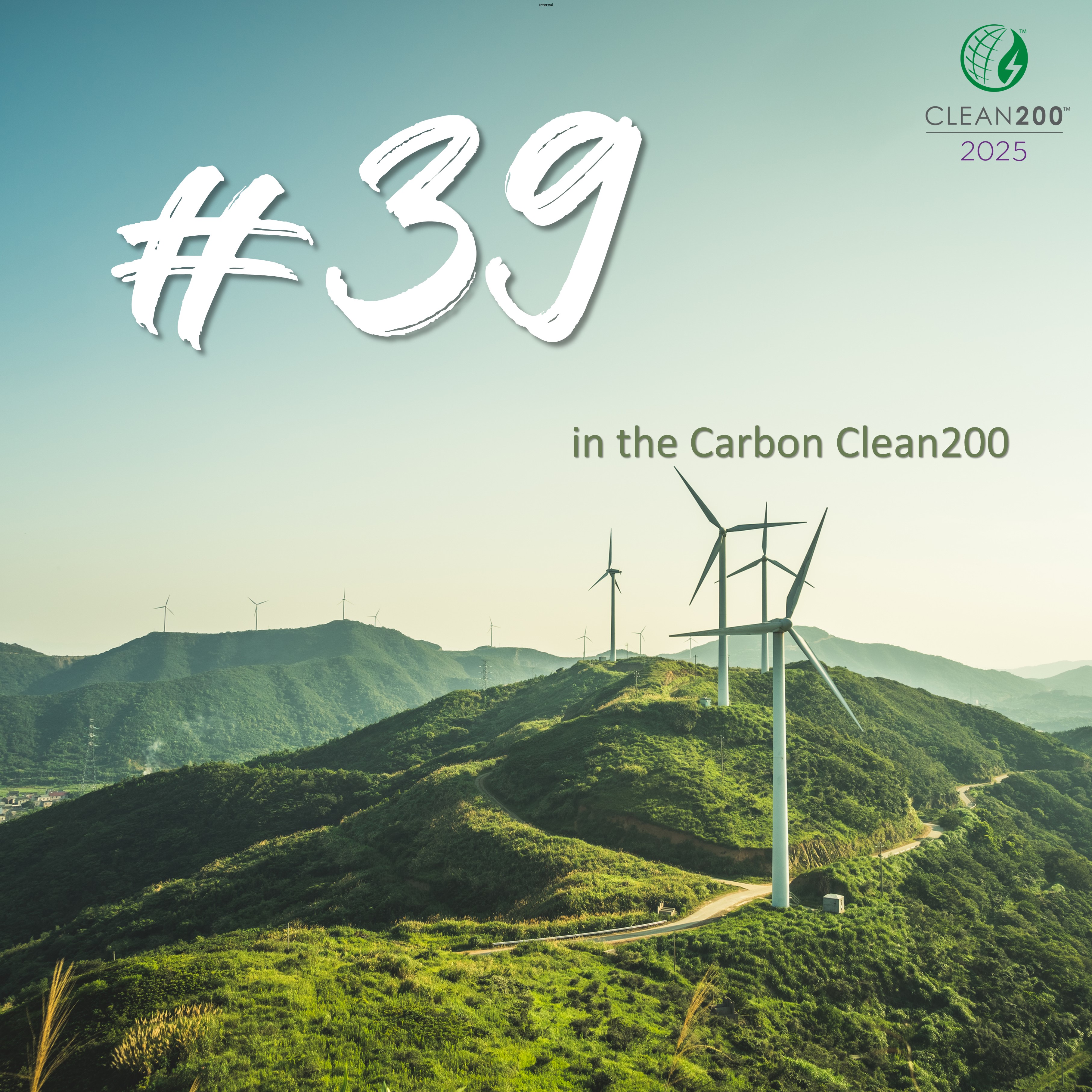 Ricoh ranked 39th in Carbon Clean200™ 2025 list