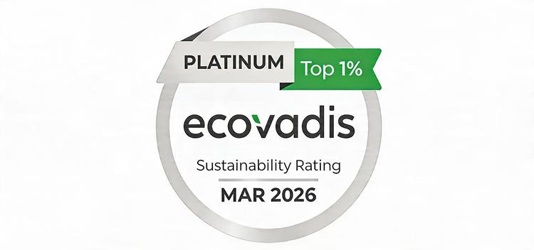 Ricoh awarded EcoVadis Platinum Rating for sustainability performance for second consecutive year
