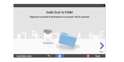 Guida Scan to Folder
